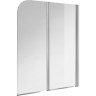 Экран CERSANIT для ванн EASY 140x115 двойной прозрачный P-PN-EASY*115-n