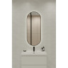 Зеркало CERSANIT ECLIPSE SMART 50*122 с подсветкой овальное черная рамка 64151